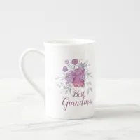 CUSTOMIZABLE Best Grandma, Nana, Grams, etc... Bone China Mug