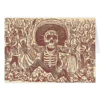 Skull from Oaxaca, La Calavera Oaxaqueña Cards