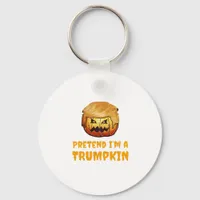 Trumpkin Pumpkin Keychain