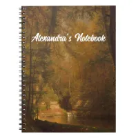 The Trout Pool (1870) Artwork - Notebook