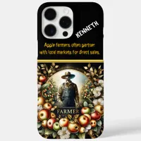 Farmer Caring for Autumn Apple Orchards iPhone 16 Pro Max Case