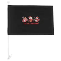 Christmas Sezon - Tis The Season Car Flag