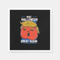 Trumpkin Make Halloween Great Again Pumpkin Napkins