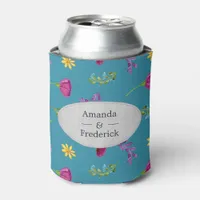 Fiesta Wedding Can Cooler