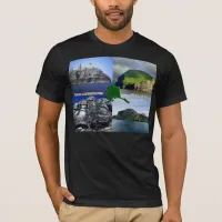 Rock Landscapes of Alaska Collage T-Shirt