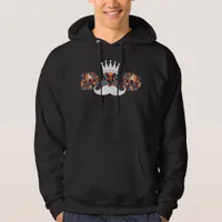 Royally Awesome Dad: Geometric Pattern  Hoodie