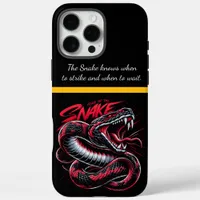 Celebrate the Year of the Snake in vibrant colors iPhone 16 Pro Max Case