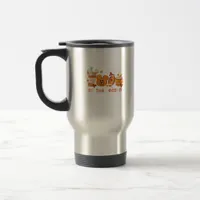 Tis The Season Autumn Halloween Pumpkin Fall Drink Travel Mug
