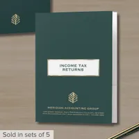 Custom Branded Tax Folders