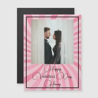 Customizable Photo and Text Valentine's Day Card