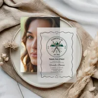Preppy Country Club Bachelorette Après-ski  Vellum Invitations