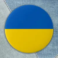 Ukraine Flag Support Blue Yellow Gold Ukrainian  Button