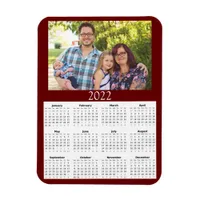 2022 Customized Photo Calendar Mini Magnet