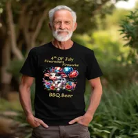 Ballooning Bovine Independence Day T-Shirt