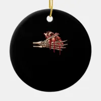 My Heart Is Your Hands Classic Ceramic Ornament