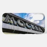 Moscow Train Station Sign iPhone 16 Case