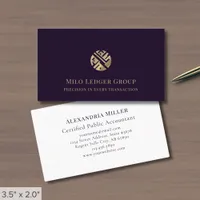 Modern Luxury Logo Business Card