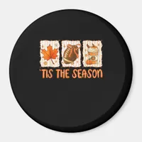 Tis The Season Football Halloween Thanksgiving  Magnet