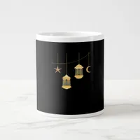 Whimsigoth Lantern Full Moon Night Sky Classic Giant Coffee Mug