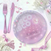 Retro Last Blast Disco Bachelorette ID928  Paper Plates