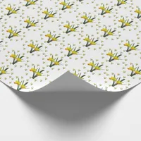 Gift Wrap - Daffodil blossoms