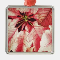 Poinsettia Metal Ornament