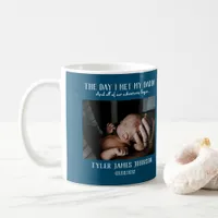 Custom Daddy Photo First Father's Day  Coffee Mug