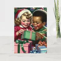 Cute Old-Fashioned Christmas  Card