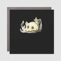 Cute Skull Oversized Car Magnet