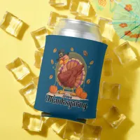 Happy Thanksgiving  Can Cooler