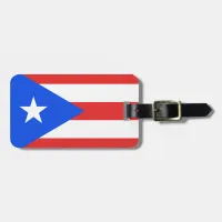 Puerto Rico Flag Luggage Tag