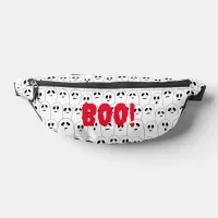 BOO Funny Cute Ghosts Patterned Halloween Fanny Pack