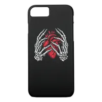 Skeleton Hands Holding Heart Halloween Costume  iPhone 8/7 Case