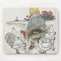 E is an egg mouse pad