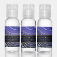 Abstract Agate Wedding Cheers Midnight ID827 Hand Sanitizer