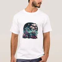 Cottagecore And Aesthetic Goblincore Mushroom Fair T-Shirt