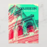 Colosseum Roma Italy Postcard