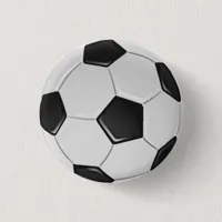 American Soccer or Association Football Button