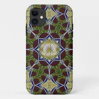 Forest Web Mandala Peace Star iPhone 5 Case