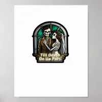 Valentine Till Death Do Us Part Classic Poster