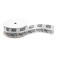 Customize Add Name Photo or Artwork Grosgrain Ribbon