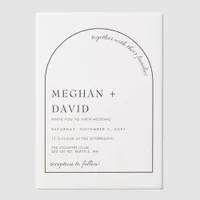 Elegant Wedding Vellum Invitations