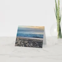 Beach Ocean Seascape Landscape Thank You Card