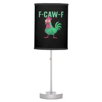 F-Caw-F Chicken Vintage Style Table Lamp