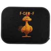 F-Caw-F Chicken Essential Trendy Art Car Floor Mat