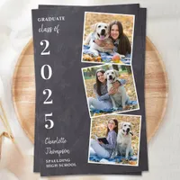 Budget Rustic Photo Graduation Announcement
