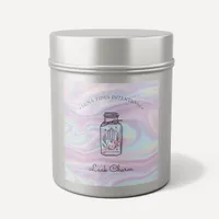 Chic Holographic Magical Intention Candles Label