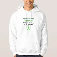 Lyme Disease Survivor Black Tshirt