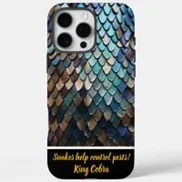 Snakeskin showcases nature's beauty iPhone 16 pro max case