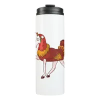 Unicorn Turkey Costume Thermal Tumbler